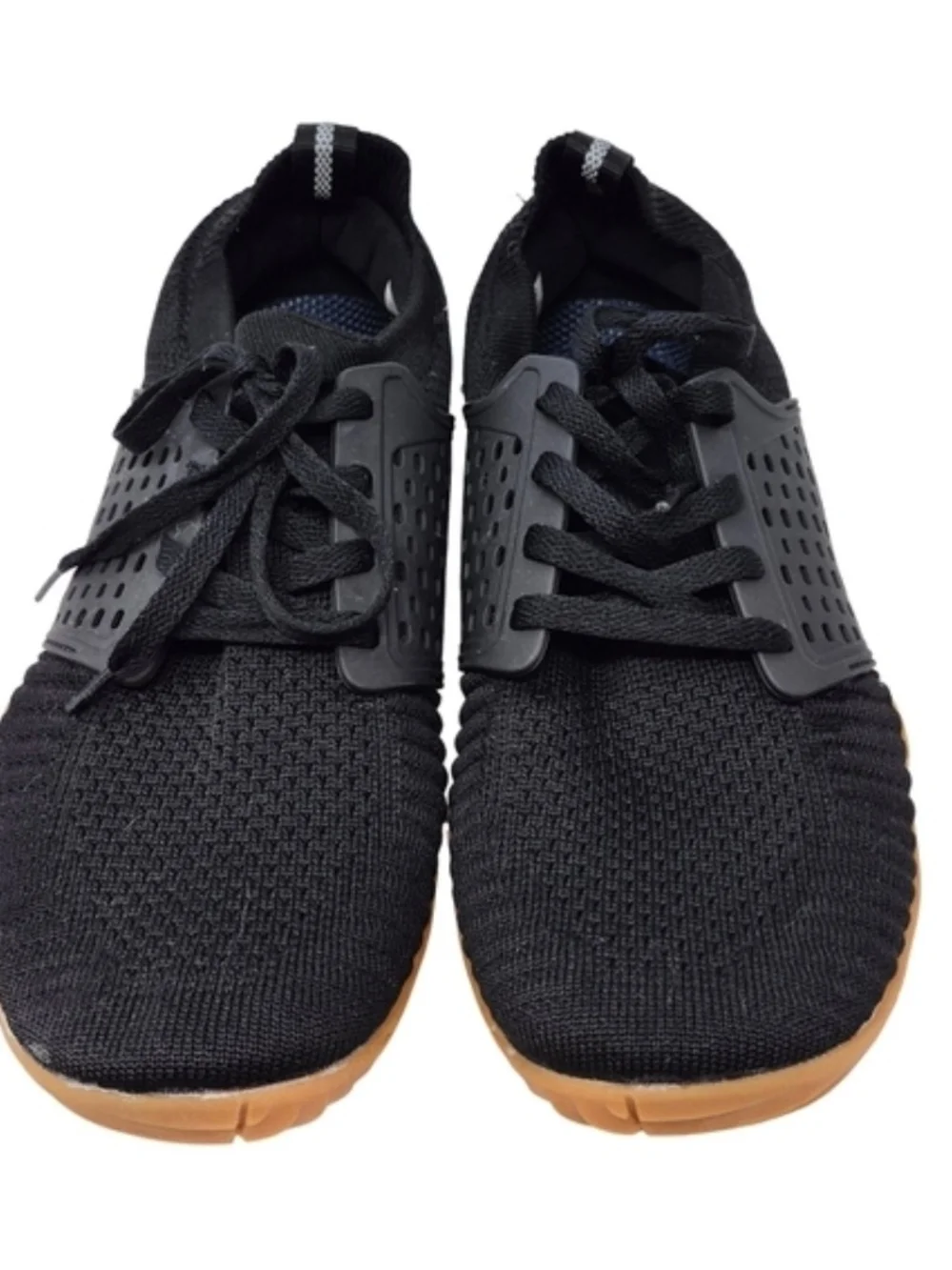 WHITIN Black Lightweight Knit Athletic Sneakers – EU 43 / US 9.5–10